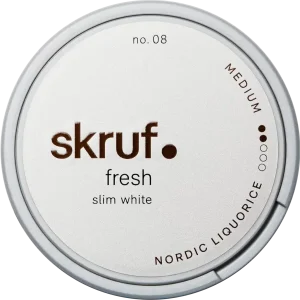 Skruf Nordic Slim White Portion