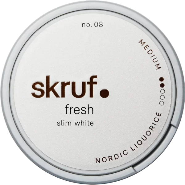 Skruf Nordic Slim White Portion